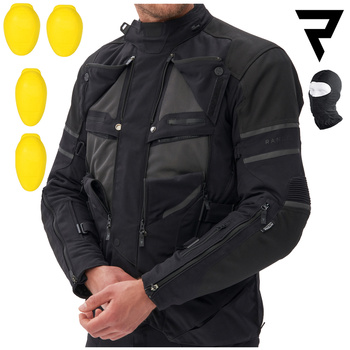 KURTKA MOTOCYKLOWA | REBELHORN RANGE | MĘSKA MEMBRANA OCIEPLINA + GRATISY