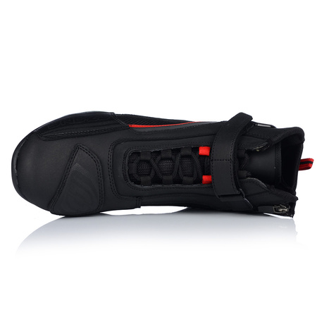 BUTY MOTOCYKLOWE | OZONE CITY BLACK | KRÓTKIE MĘSKIE SKÓRZANE + GRATIS