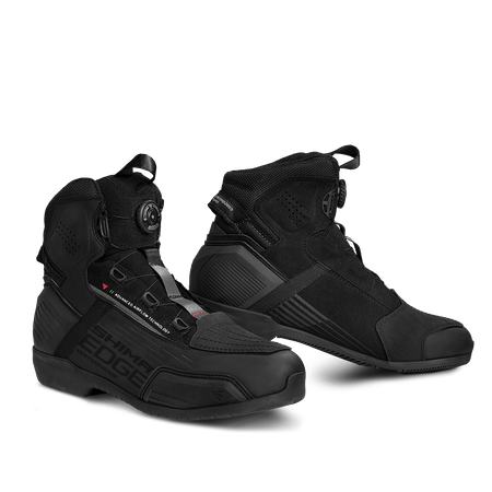  	BUTY MOTOCYKLOWE | SHIMA EDGE WP | KRÓTKIE MĘSKIE WODOODPORNE + GRATISY