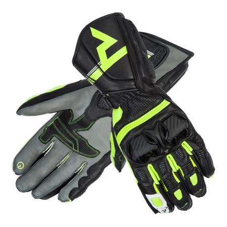 RĘKAWICE MOTOCYKLOWE | REBELHORN ST LONG | MĘSKIE DŁUGIE SKÓRZANE + GRATISY