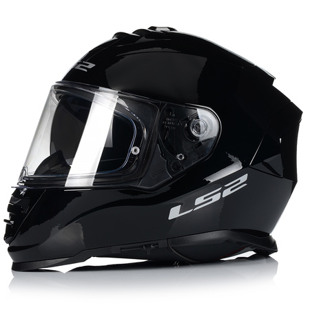 KASK MOTOCYKLOWY LS2 FF800 STORM II SOLID + PINLOCK + BLENDA ECER 22.06