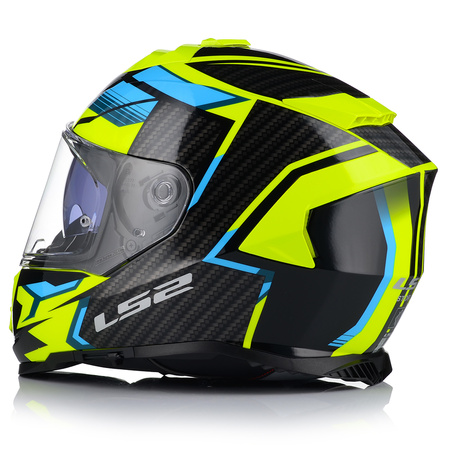 KASK MOTOCYKLOWY LS2 FF800 STORM II TRACKER + PINLOCK + BLENDA ECER 22.06