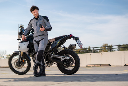 SPODNIE MOTOCYKLOWE | SHIMA JET | MĘSKIE WODOODPORNE + OCHRANIACZE GRATIS