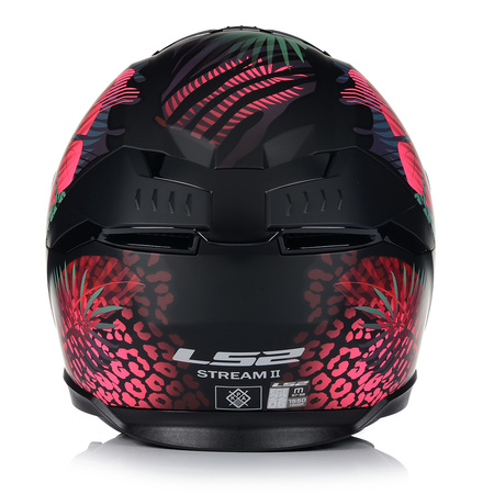 KASK MOTOCYKLOWY LS2 FF808 STREAM II JUNGLE KEVLAR SYSTEM PINLOCK + BLENDA