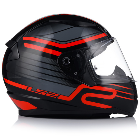 KASK MOTOCYKLOWY LS2 FF353 RAPID II CIRCUIT RED SYSTEM PINLOCK ECER 22.06