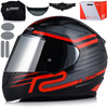 KASK MOTOCYKLOWY LS2 FF353 RAPID II CIRCUIT ECE 22.06 + SREBRNA SZYBA