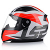 KASK MOTOCYKLOWY LS2 FF353 RAPID II GRID CZERWONY SYSTEM PINLOCK ECER 22.06