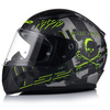 KASK MOTOCYKLOWY LS2 FF353 RAPID II PIRATES ECE 22.06 + ZŁOTA SZYBA