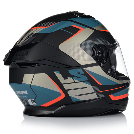 KASK MOTOCYKLOWY LS2 FF808 STREAM II ROAD KEVLAR SYSTEM PINLOCK + BLENDA