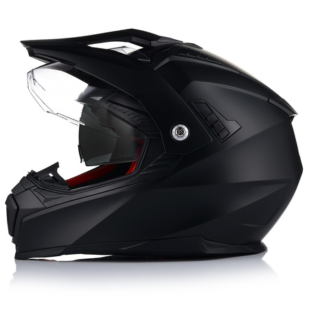 KASK MOTOCYKLOWY | VITO MOLINO MAT | ENDURO CROSS QUAD ATV + SZYBA + BLENDA