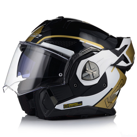 KASK MOTOCYKLOWY | LS2 FF901 ADVANT X 180 | SZCZĘKOWY + PINLOCK + PLECAK