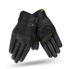 RĘKAWICE MOTOCYKLOWE | SHIMA BLAKE BLACK | MĘSKIE SKÓRZANE KRÓTKIE + GRATIS