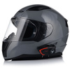 KASK MOTOCYKLOWY LS2 FF353 RAPID II NARDO GREY + INTERKOM VITO BLUETOOTH