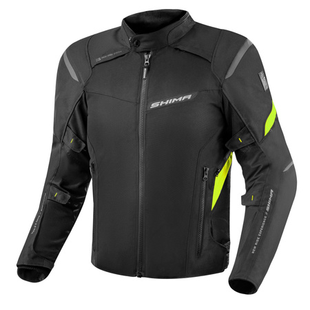 KURTKA MOTOCYKLOWA | SHIMA RUSH 2.0 | MĘSKA TEKSTYLNA WODOODPORNA + GRATIS