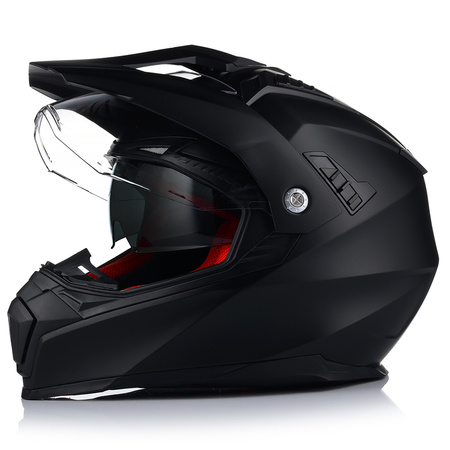 KASK MOTOCYKLOWY | VITO MOLINO MAT | ENDURO CROSS QUAD ATV + SZYBA + BLENDA