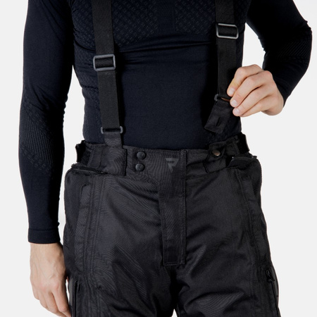 SPODNIE MOTOCYKLOWE| REBELHORN THAR II | TEKSTYLNE WODOODPORNE + GRATISY