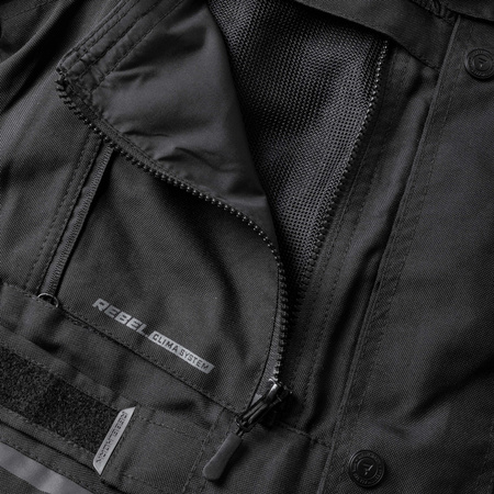 KURTKA MOTOCYKLOWA | REBELHORN CUBBY IV | DŁUGA WODOODPORNA MĘSKA + GRATISY