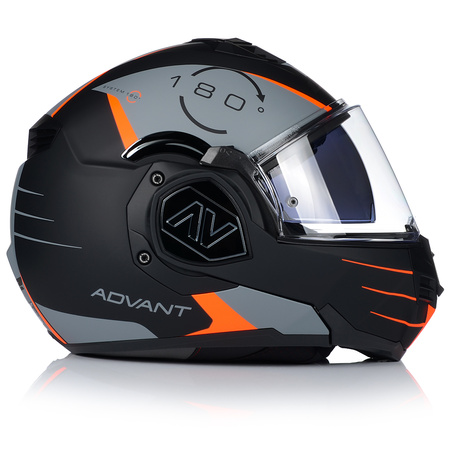 KASK MOTOCYKLOWY | LS2 FF906 ADVANT CODEX | SZCZĘKOWY + PINLOCK + PLECAK