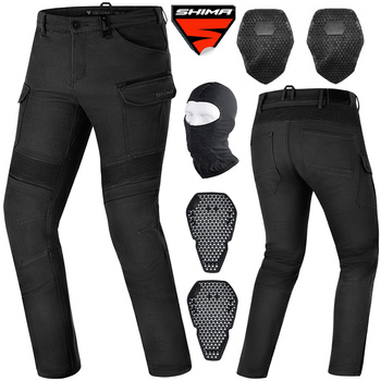 SPODNIE MOTOCYKLOWE | SHIMA GIRO 3.0 | MĘSKIE JEANSY BOJÓWKI + GRATISY
