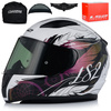 KASK MOTOCYKLOWY LS2 FF353 RAPID II BOHO DAMSKI 22.06 + PRZYCEMNIANA SZYBA