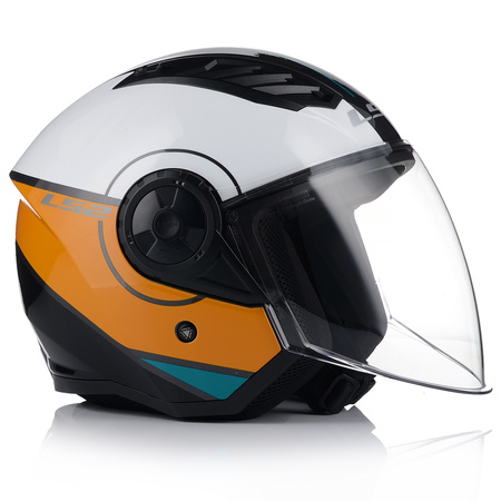 OTWARTY KASK MOTOCYKLOWY LS2 OF616 AIRFLOW II COVER LEKKI NA SKUTER CHOPPER