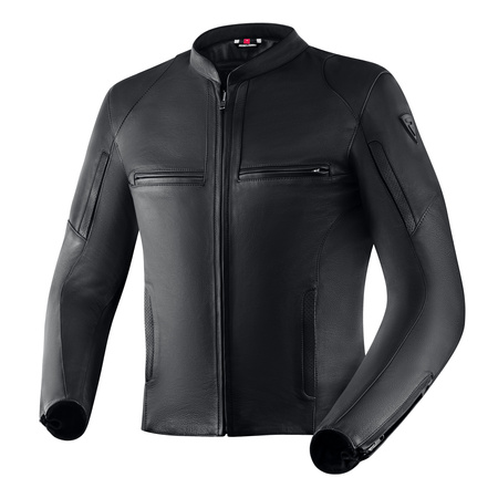 KURTKA MOTOCYKLOWA | REBELHORN RUNNER III BLK | MĘSKA SKÓRZANA + GRATISY