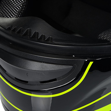 INTEGRALNY KASK MOTOCYKLOWY ZAMKNIĘTY NA MOTOR SKUTER AWINA POŁYSK 