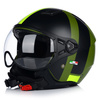 KASK MOTOCYKLOWY OTWARTY | VITO MODA RETRO MAT | SKUTER CHOPPER ECE 22.06