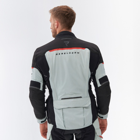 KURTKA MOTOCYKLOWA | REBELHORN RANGE | MĘSKA MEMBRANA OCIEPLINA + GRATISY