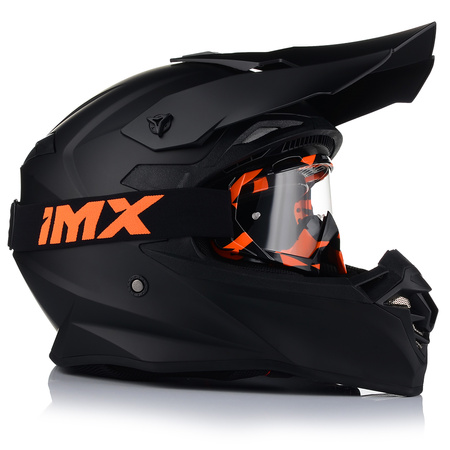 KASK MOTOCYKLOWY | VITO TIVOLI + GOGLE IMX | OFF-ROAD ENDURO CROSS QUAD