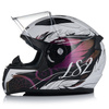 KASK MOTOCYKLOWY LS2 FF353 RAPID II BOHO DAMSKI 22.06 + TĘCZOWA SZYBA