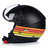 KASK MOTOCYKLOWY OTWARTY | VITO MODA RETRO MAT | SKUTER CHOPPER ECE 22.06