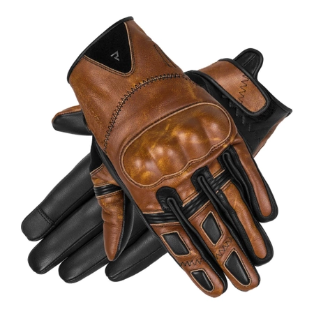 RĘKAWICE MOTOCYKLOWE | REBELHORN THUG II VNT | DAMSKIE SKÓRZANE + GRATISY