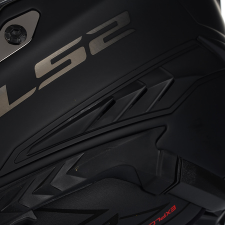 KASK MOTOCYKLOWY LS2 MX701 EXPLORER WŁÓKNO SZKLANE + PINLOCK + BLENDA 22.06