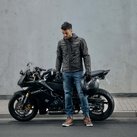 SPODNIE MOTOCYKLOWE | REBELHORN URBAN III CLASSIC | JEANSY MĘSKIE + GRATISY