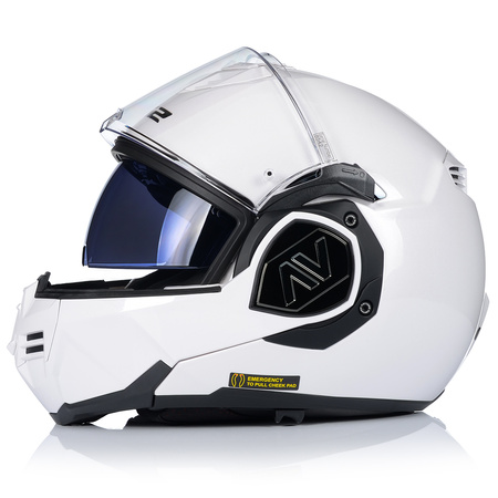 KASK MOTOCYKLOWY | LS2 FF906 ADVANT SOLID | SZCZĘKOWY + PINLOCK + PLECAK