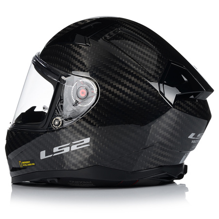 KASK MOTOCYKLOWY LS2 FF811 VECTOR II CARBON + PINLOCK + BLENDA + 2x SZYBA