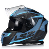 KASK MOTOCYKLOWY LS2 FF800 STORM II RACER + PINLOCK + BLENDA ECER 22.06