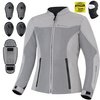 KURTKA MOTOCYKLOWA | SHIMA OPENAIR LADY GREY | DAMSKA LETNIA MESH + GRATIS