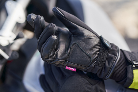 RĘKAWICE MOTOCYKLOWE | SHIMA OSLO WP DAMSKIE | KRÓTKIE WODOODPORNE + GRATIS 