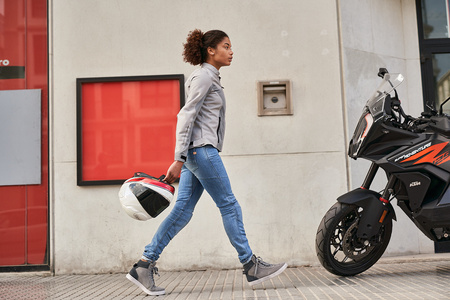 SPODNIE MOTOCYKLOWE | SHIMA DEVON | DAMSKIE JEANSY + OCHRANIACZE + GRATIS