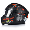 KASK MOTOCYKLOWY LS2 FF808 STREAM II MONKEY KEVLAR SYSTEM PINLOCK + BLENDA