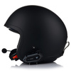 KASK MOTOCYKLOWY LS2 OF599 SPITFIRE MATT BLACK + INTERKOM 1ST BLUETOOTH