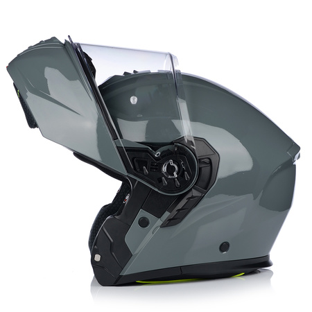 KASK MOTOCYKLOWY | VITO FURIO NARDO GREY | SZCZĘKOWY SYSTEM PINLOCK +BLENDA 