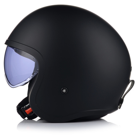 KASK MOTOCYKLOWY LS2 OF599 SPITFIRE MATT BLACK + INTERKOM 1ST BLUETOOTH