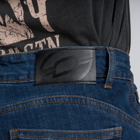 SPODNIE MOTOCYKLOWE | OZONE STRIKER SLIM FIT | DAMSKIE JEANSY BLUE + GRATIS