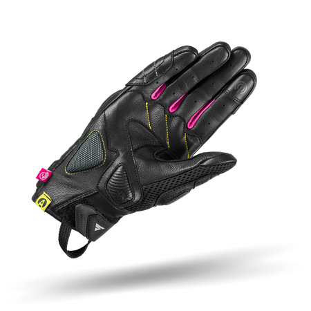 RĘKAWICE MOTOCYKLOWE | SHIMA RUSH LADY | KRÓTKIE DAMSKIE SKÓRA + GRATIS