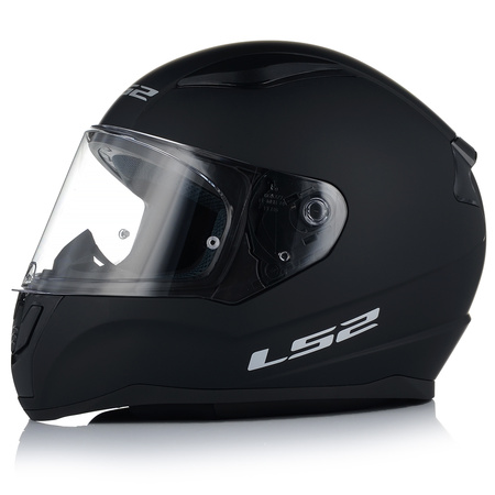 KASK MOTOCYKLOWY LS2 FF353 RAPID II CZARNY MATT ZESTAW + NIEBIESKA SZYBA 3XL