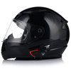 KASK MOTOCYKLOWY LS2 FF353 RAPID II CZARNY POŁYSK + INTERKOM VITO BLUETOOTH