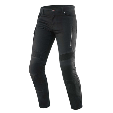 SPODNIE MOTOCYKLOWE | REBELHORN VANDAL BLACK | JEANSY MĘSKIE + GRATISY